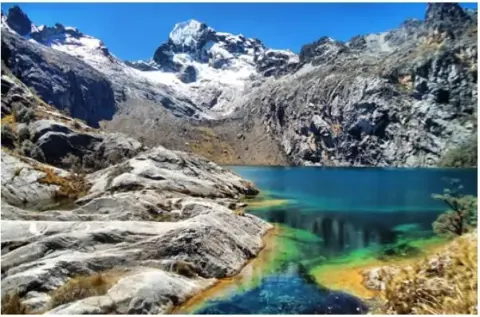 Huaraz, Churup de la lagune