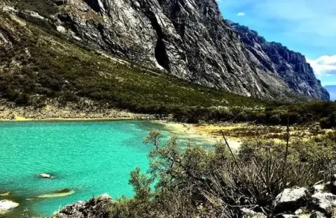 Huaraz, lagune de Llanganuco