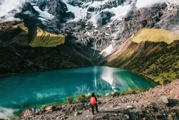 humantay lagoon salkantay trek